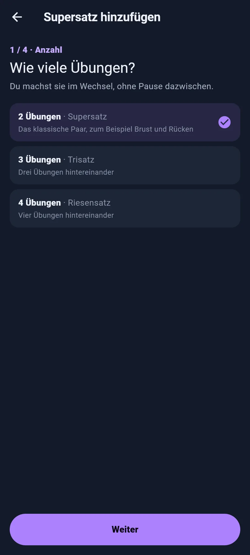 Training: wie viele Übungen in deinem Supersatz